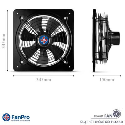 khich thuoc quat thong gio fd300